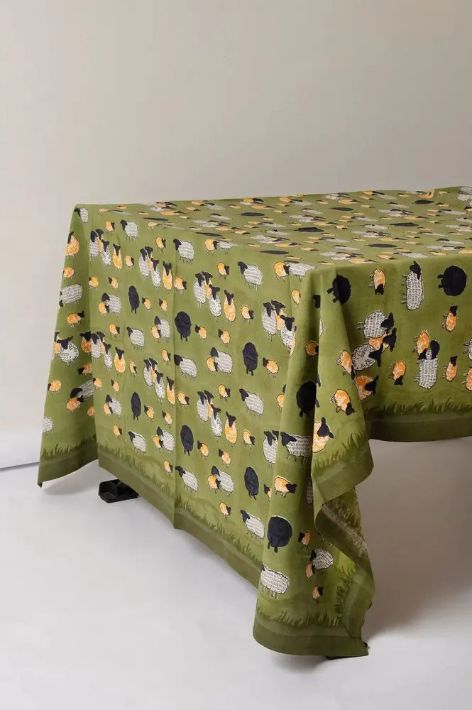 Homewear - Sheep Tablecloth - KORES ACCESSORIES