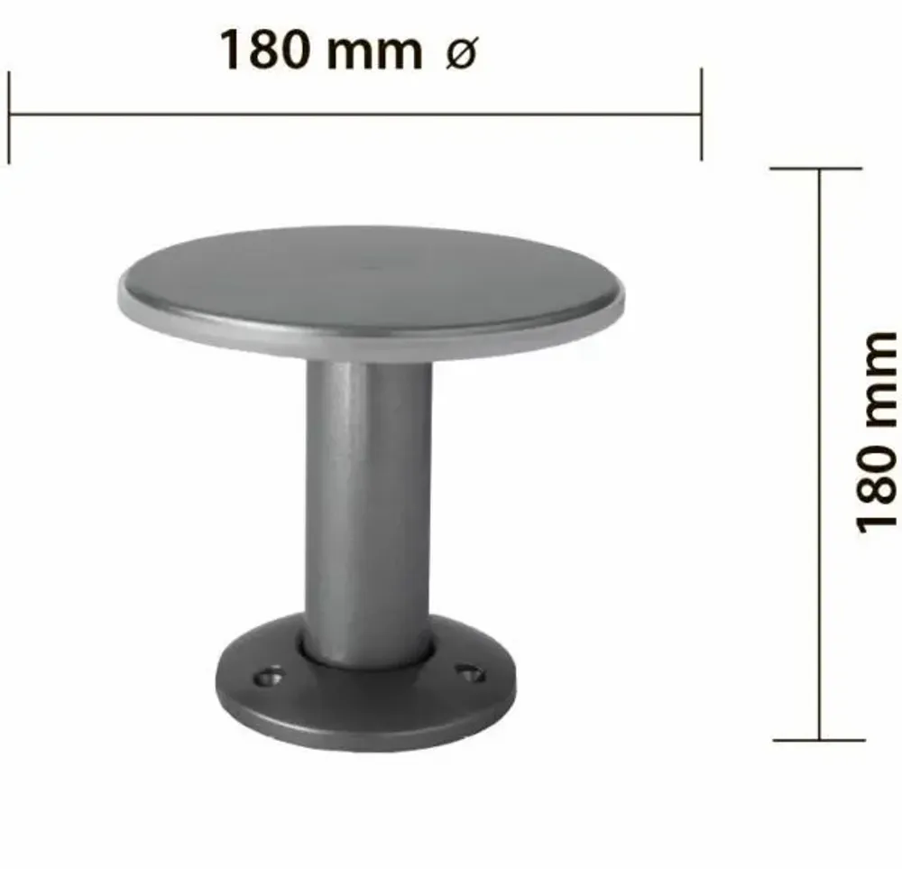 Lampadaires extérieurs - Feu de position extérieur FLAT. Lampe d'extérieur minimaliste. - KRILADESIGN SRL