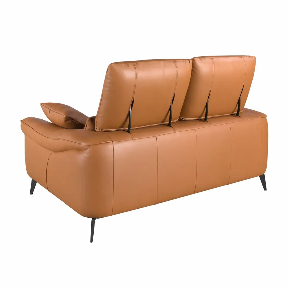 Sofas - 2 seater sofa brown leather - ANGEL CERDÁ