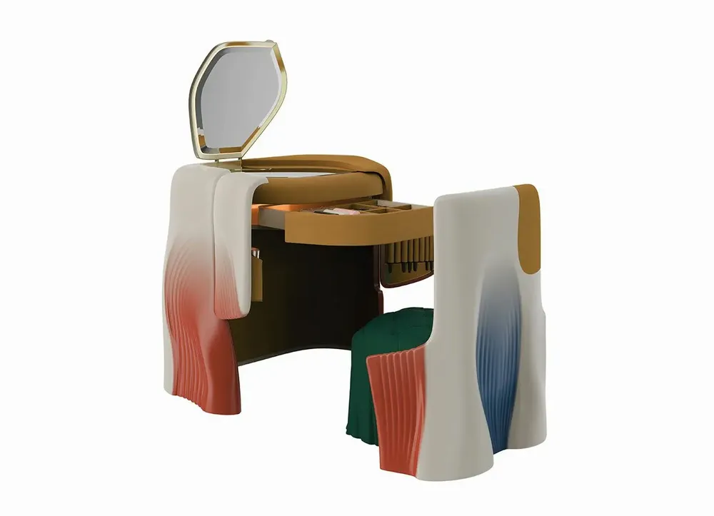 Autres tables - Ensemble de toilette surréaliste - MALABAR