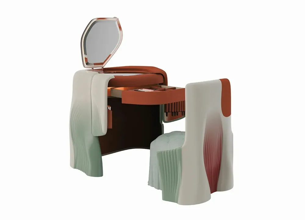 Autres tables - Ensemble de toilette surréaliste - MALABAR