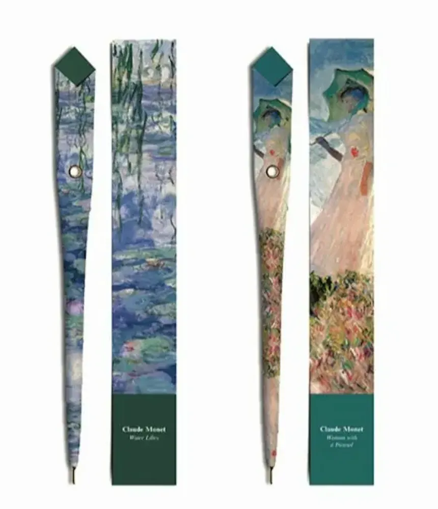 Stylos, feutres et crayons - 48 stylos en papier - Collection PEINTURE - PLUME DE PAPIER