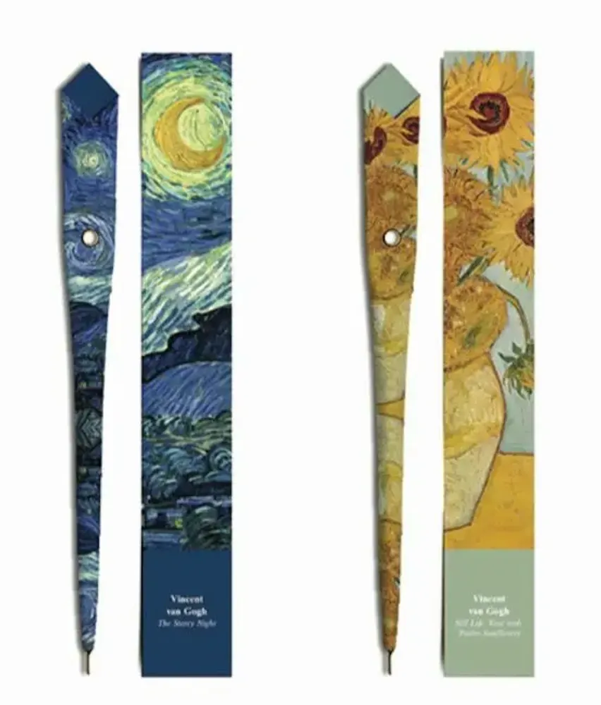 Stylos, feutres et crayons - 48 stylos en papier - Collection PEINTURE - PLUME DE PAPIER