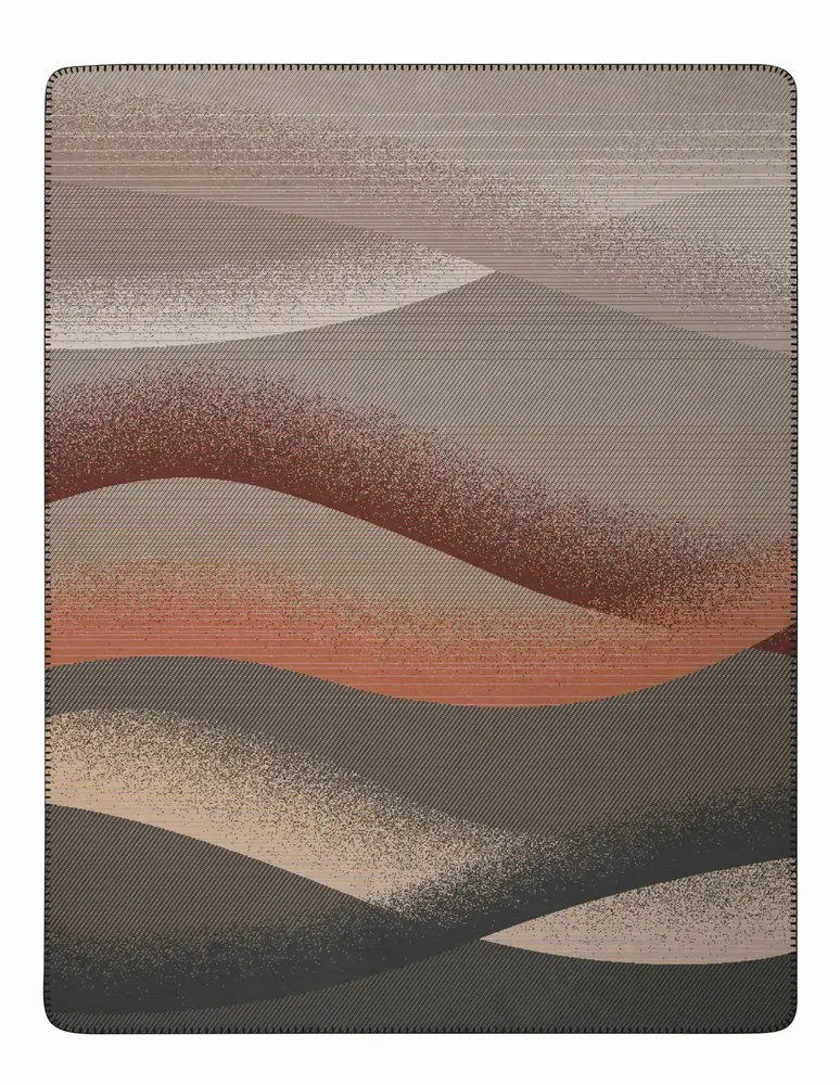 Throw blankets - Throw Desert Wave - BIEDERLACK