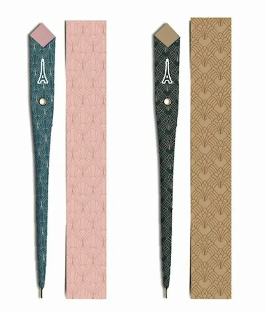 Stylos, feutres et crayons - 48 stylos en papier - Collection ART DÉCO - PLUME DE PAPIER