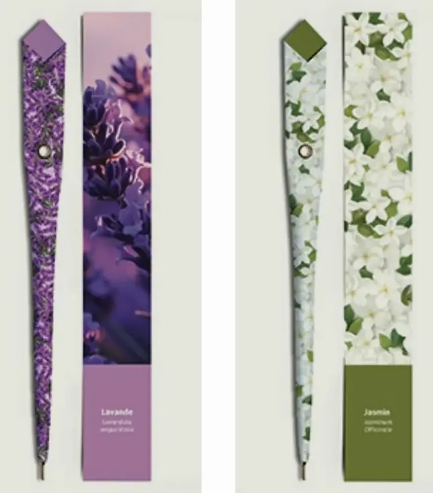 Stylos, feutres et crayons - 48 Stylos en papier - FLEUR PARFUMÉE - PLUME DE PAPIER