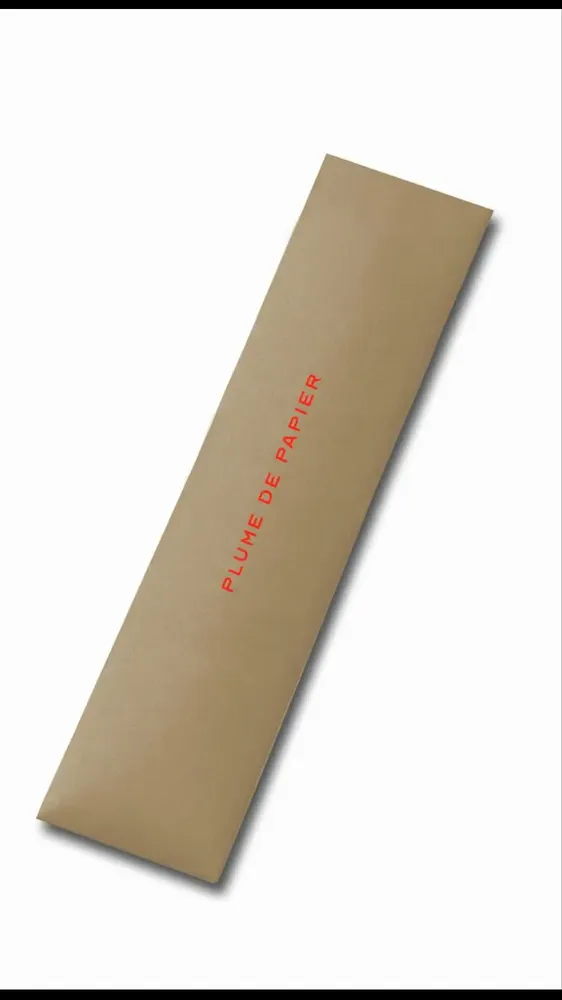 Stylos, feutres et crayons - Stylo à papier - ENVELOPPE DE LUXE - PLUME DE PAPIER