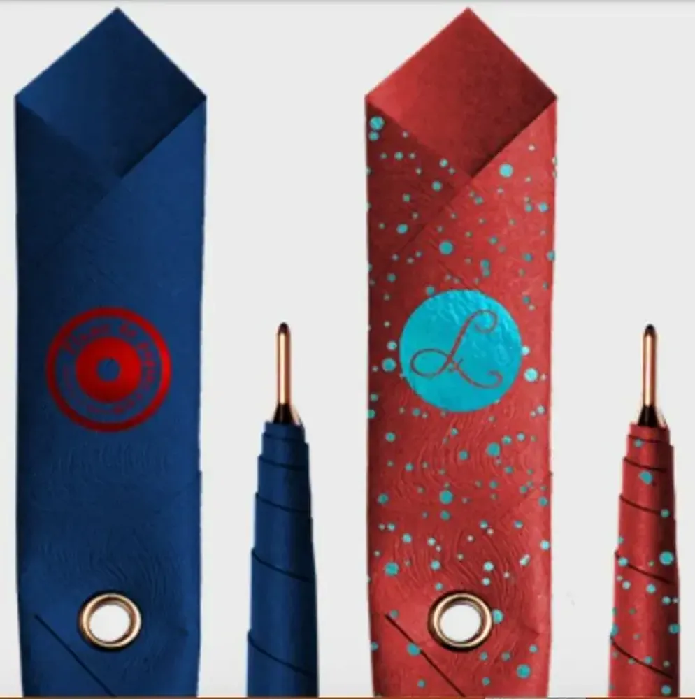Stylos, feutres et crayons - Stylo à papier - ENVELOPPE DE LUXE - PLUME DE PAPIER