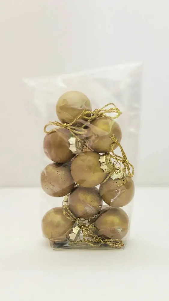 Guirlandes et boules de Noël - Packet de 9 Sphère de Noël no.3 - L'ÉCO MAISON DÉCORATION