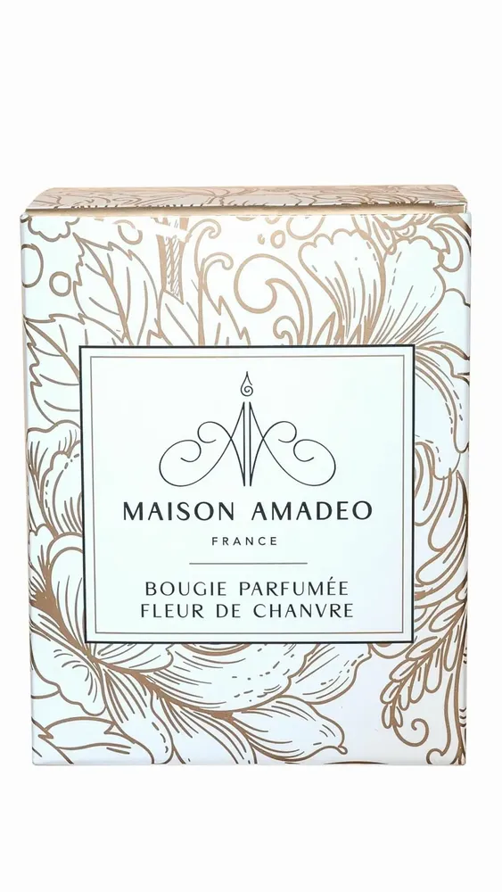 Bougies - Bougie parfumée Fleur de chanvre - MAISON AMADEO