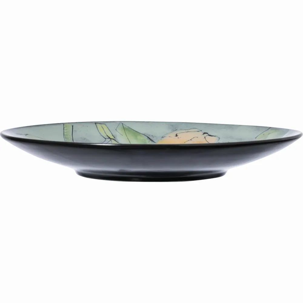 Assiettes de réception - Kukkaislintu Studio Assiette Vert 35 cm - PENTIK