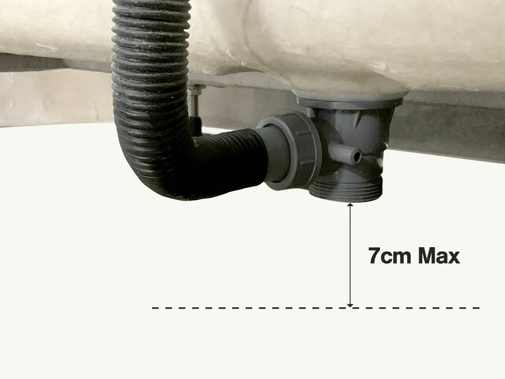 Bathtubs - SEMI-FREESTANDING WALL-MOUNTED BATHTUB CAPRI LEFT 160X76CM, BY SPALINA - SPALINA