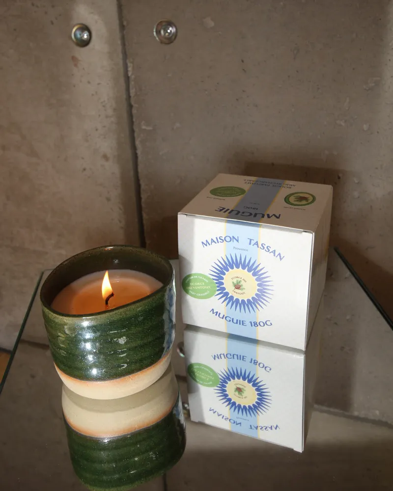 Candles - Ecorce du Ventoux refillable scented candle 180g - MAISON TASSAN
