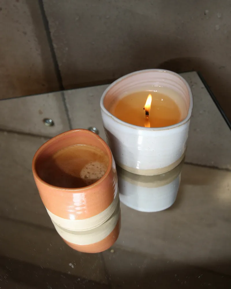 Candles - Essence d'Azur refillable scented candle 360g - MAISON TASSAN