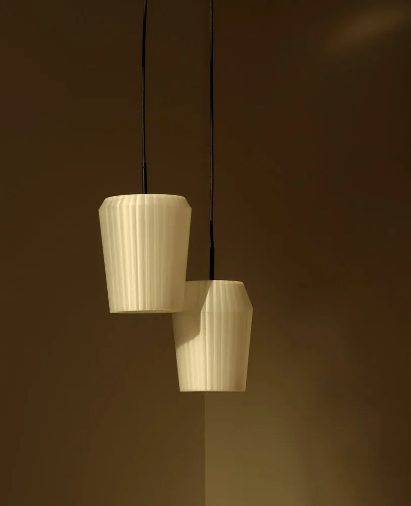 Ceiling lights - HANGING LAMP - MIZAR BUMPY - MENDELEK STUDIO