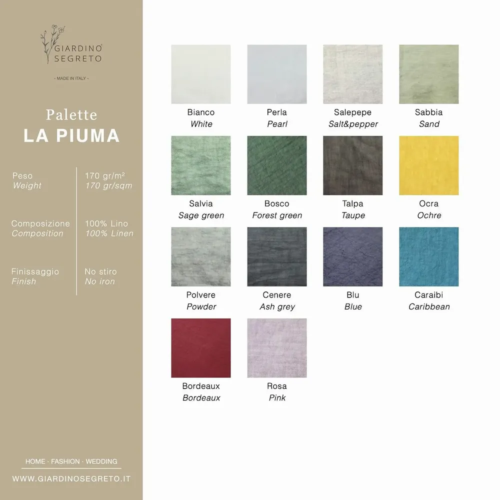 Bath towels - Asciugamani da bagno | CORDONCINO - GIARDINO SEGRETO
