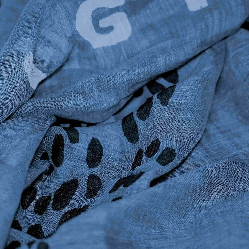 Scarves - TIGRE linen scarf - MONSIEUR CHARLI