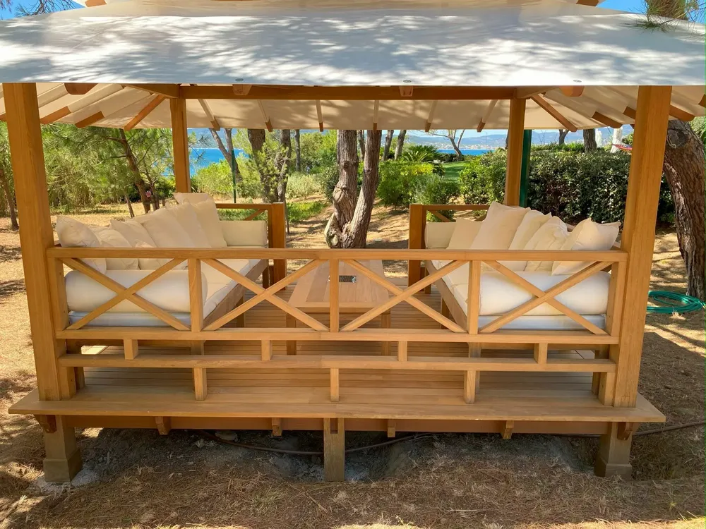 Méridiennes - SUNRISE - Gazebo, Pergola, Kiosque, Pavillon, Salon, Paillotte, Faré - HONEYMOON