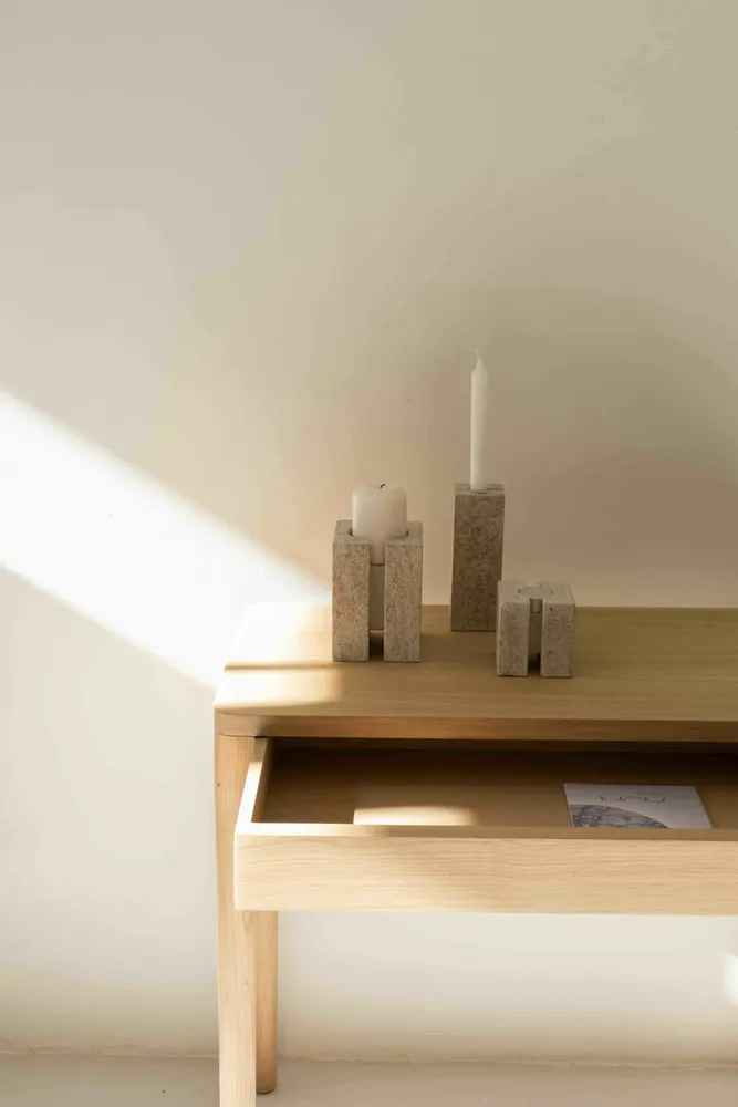 Console table - The Minimalist Modern FRONT sideboard - OAK wood - MOR