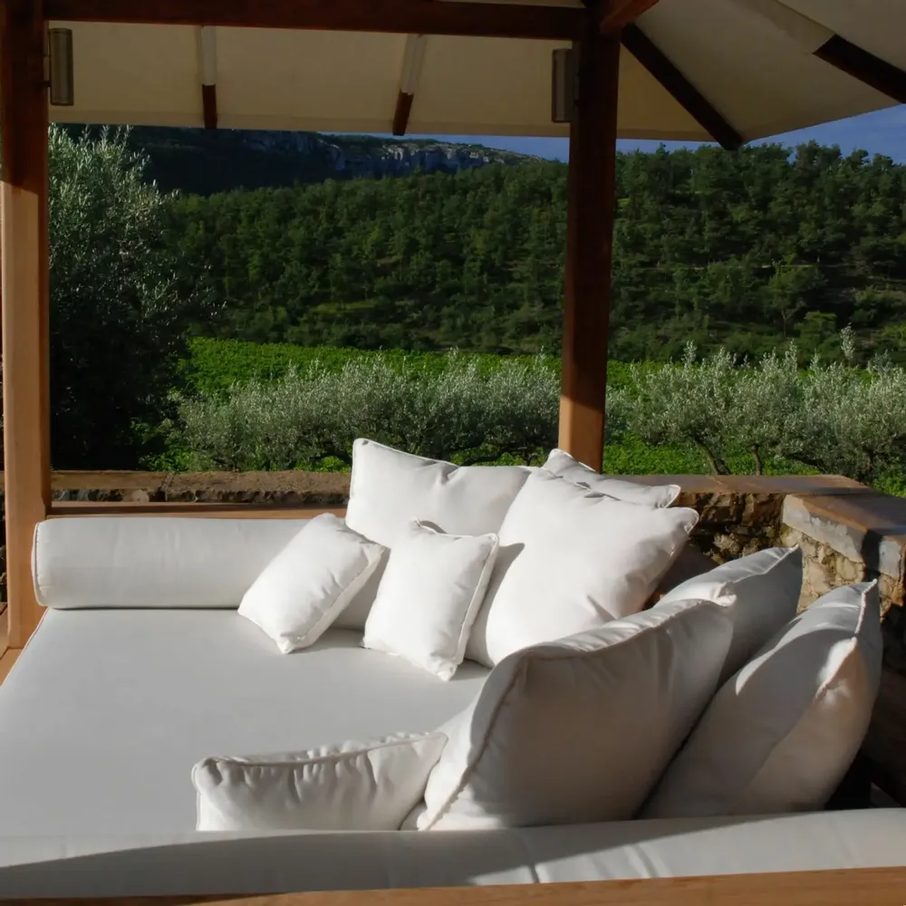 Lawn sofas - SAVANA - Gazebo, daybed, garden bed, relaxation area, shade - HONEYMOON