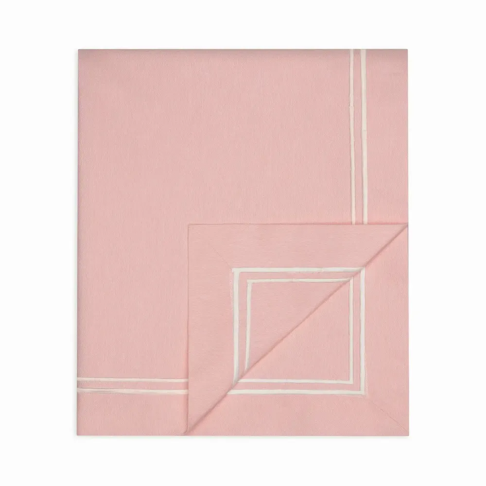 Serviettes - Lapin de serviette de Pâques Evergreen | Lin blanc et jaune - lot de 2 - BLANK SPACE AMSTERDAM