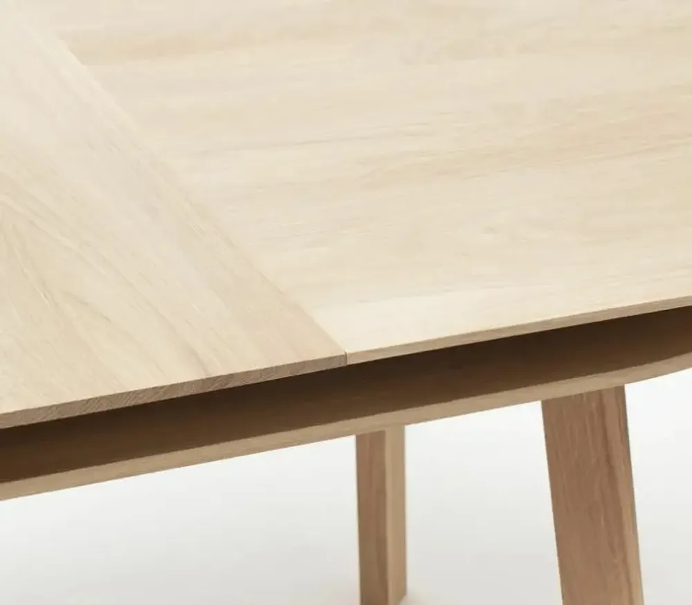 Dining Tables - Parati oak dining table with integrated extensions 220 - JOLLY DESIGN