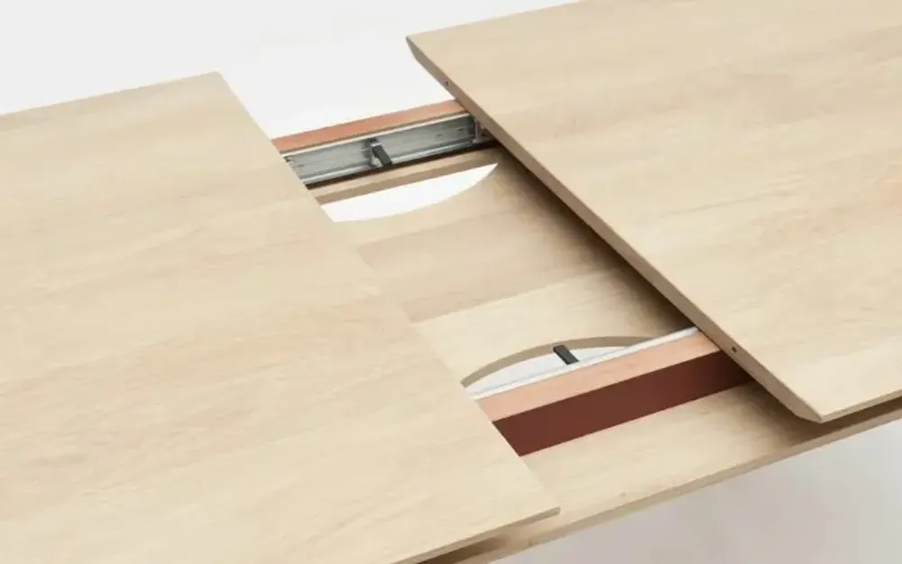 Dining Tables - Parati oak dining table with integrated extensions 220 - JOLLY DESIGN