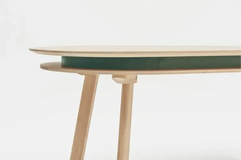 Dining Tables - Parati oak dining table with integrated extensions 220 - JOLLY DESIGN