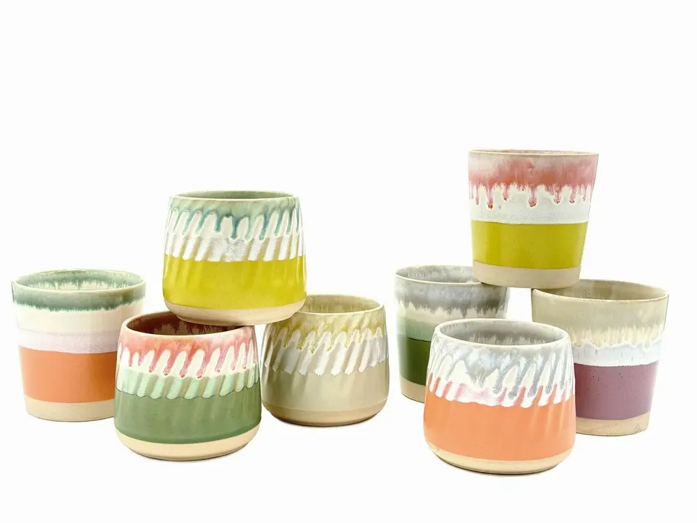 Bougies - Bougie parfumée boho en céramique taille M - WAX DESIGN - BARCELONA