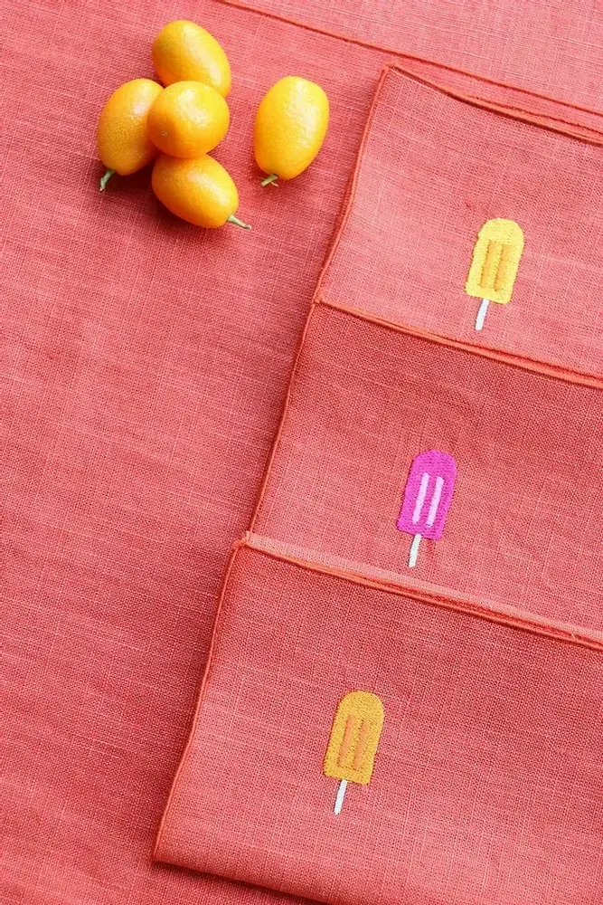 Linge de table textile - Napperon en lin | GHIACCIOLI - GIARDINO SEGRETO
