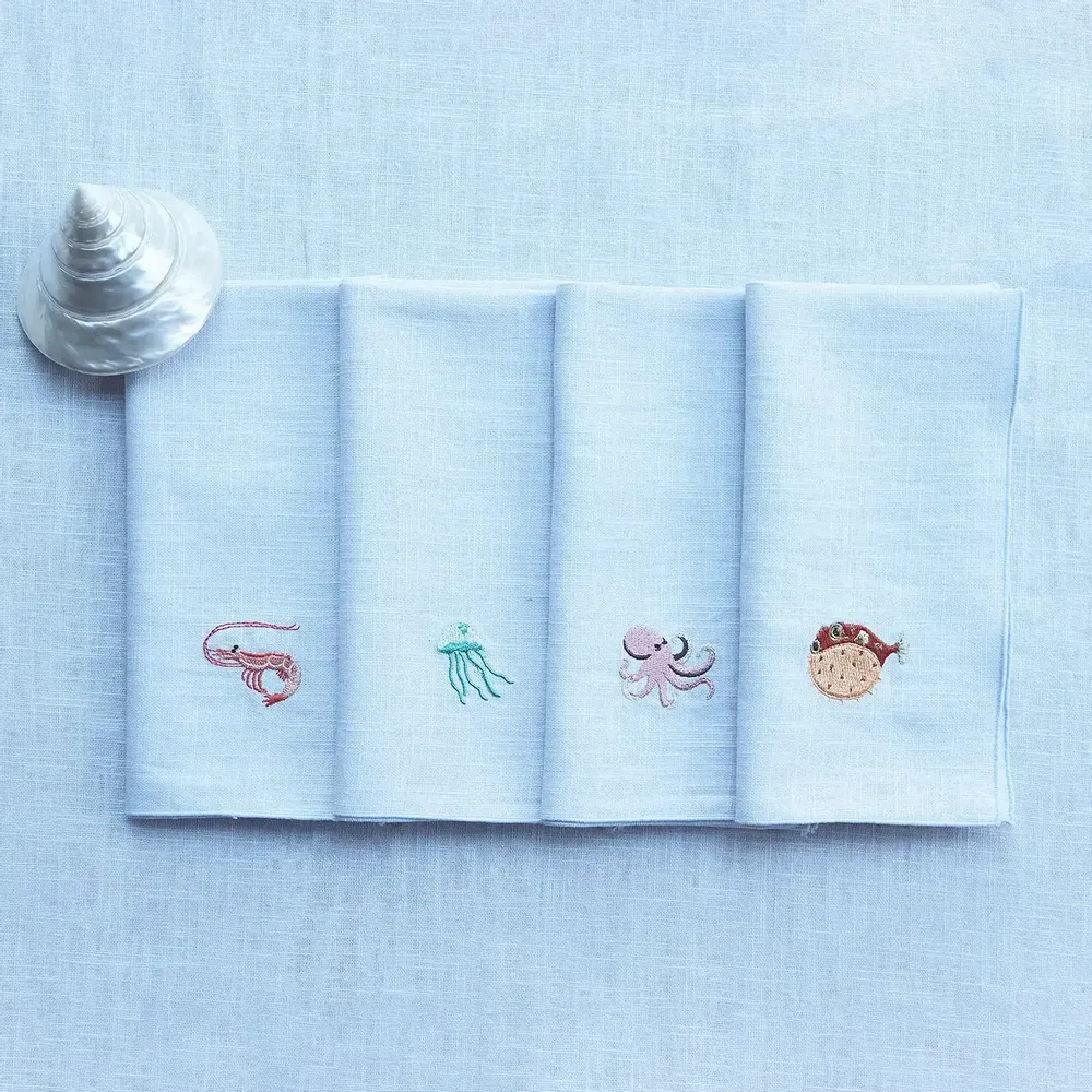 Table linen - Linen towel | MARINA - GIARDINO SEGRETO