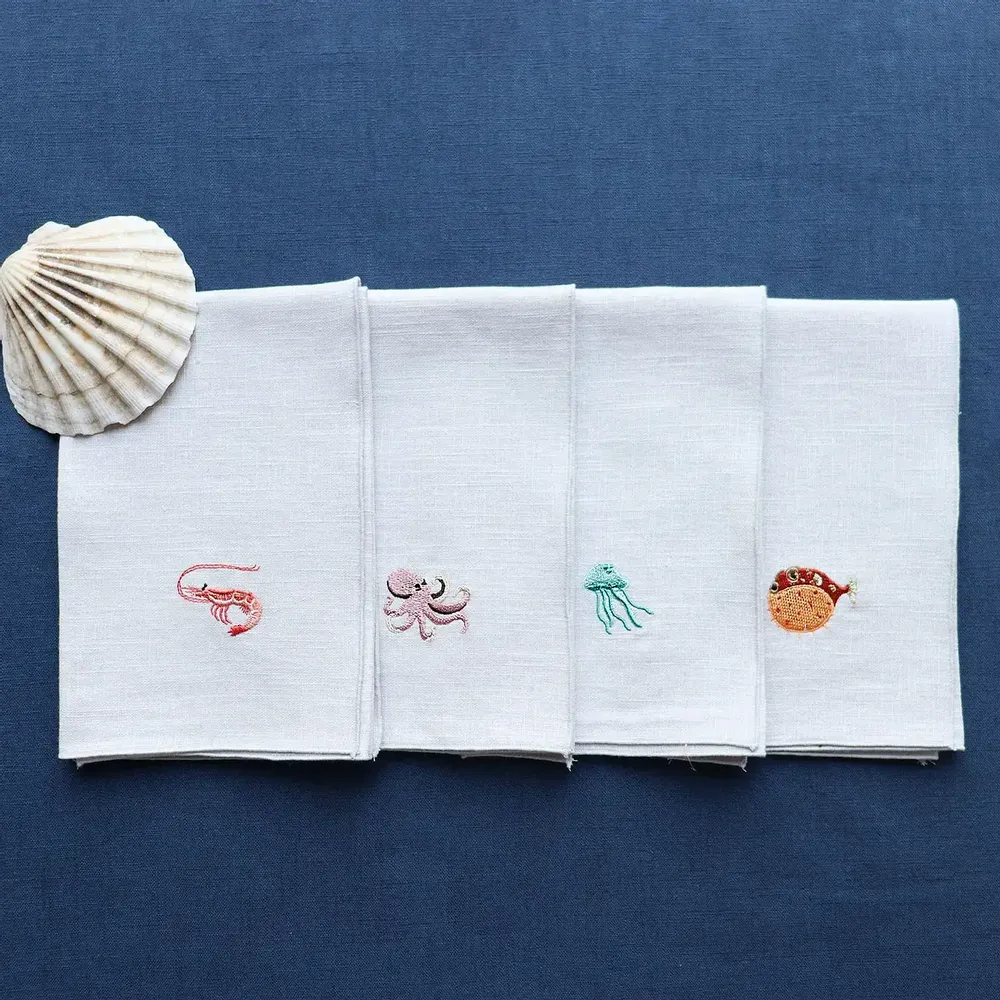 Table linen - Linen towel | MARINA - GIARDINO SEGRETO