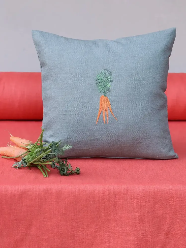 Couettes et oreillers - Housse de coussin en lin | VERDURA - GIARDINO SEGRETO