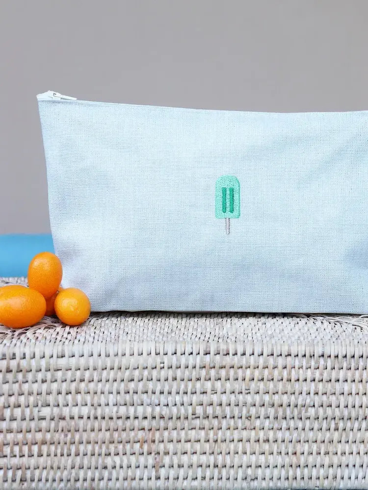 Clutches - Linen pochette | GHIACCIOLI - GIARDINO SEGRETO