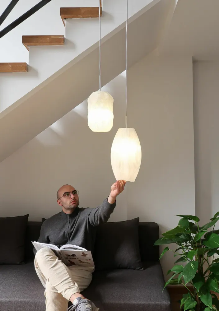 Ceiling lights - PENDANT LAMP - MEGREZ - MENDELEK STUDIO