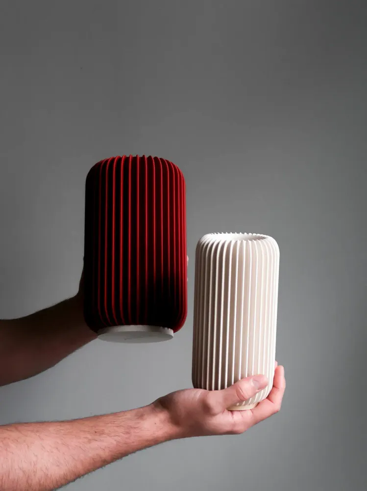 Vases - VASE L - COLLECTION VORENA - MENDELEK STUDIO