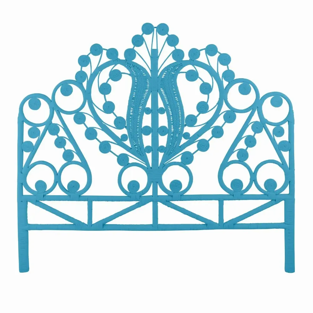 Lits - Tête de lit MAHARAJA en rotin naturel - KOK MAISON