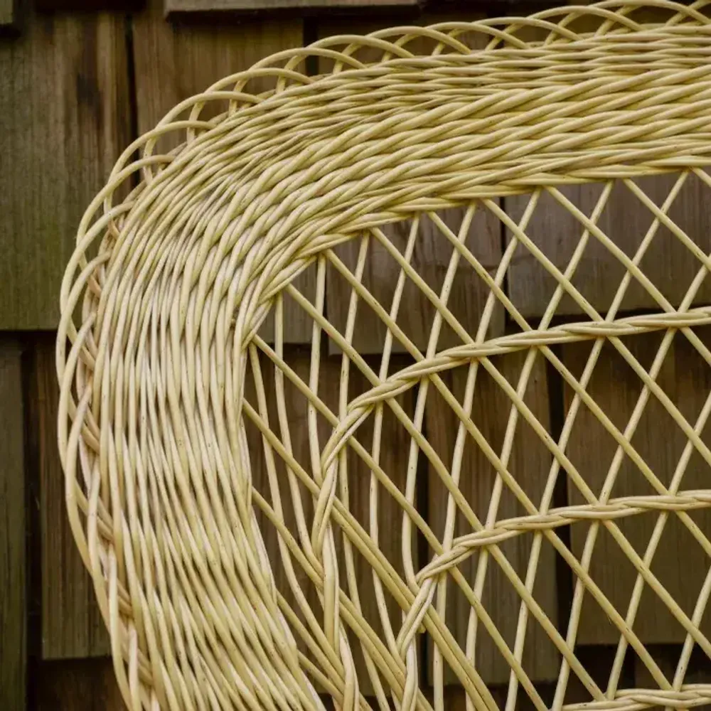 Fauteuils - Fauteuil EVENTAIL en osier - KOK MAISON