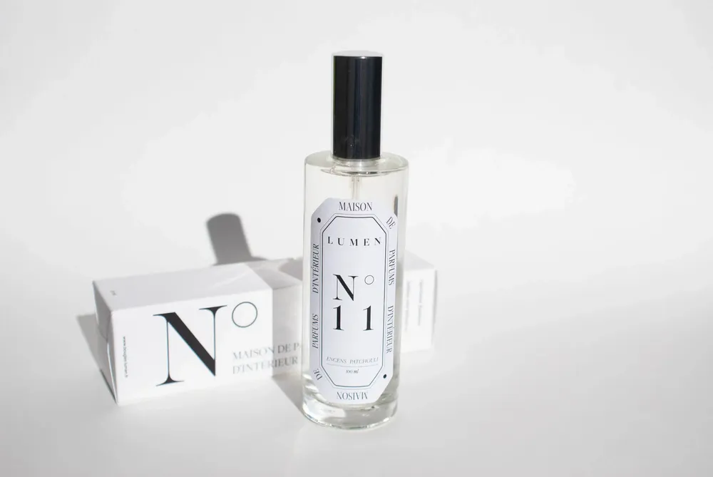 Home fragrances - Natural Spray 100ml N°11 - Incense Patchouli - LUMEN • MAISON DE PARFUMS D'INTÉRIEUR
