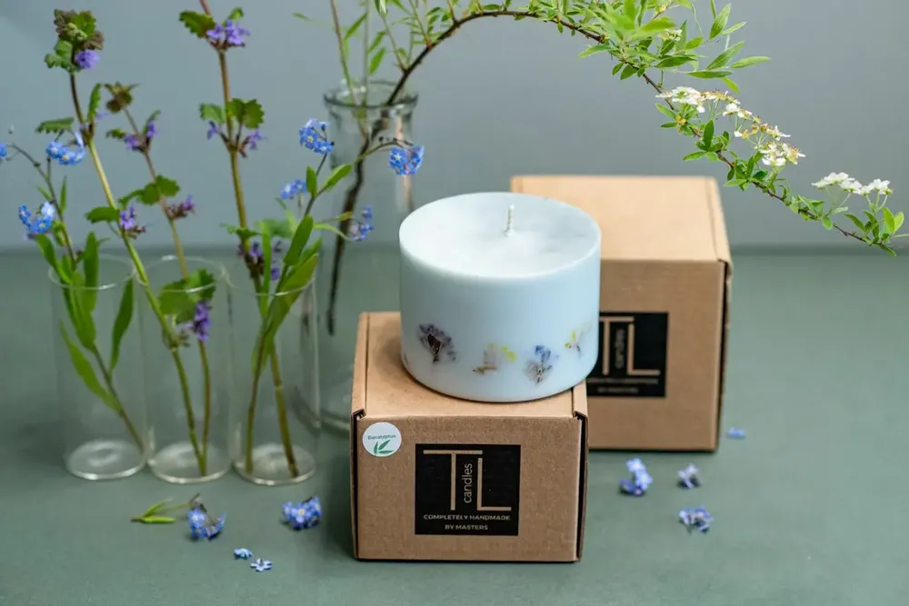 Bougies - Bougie au parfum d'eucalyptus - TL CANDLES