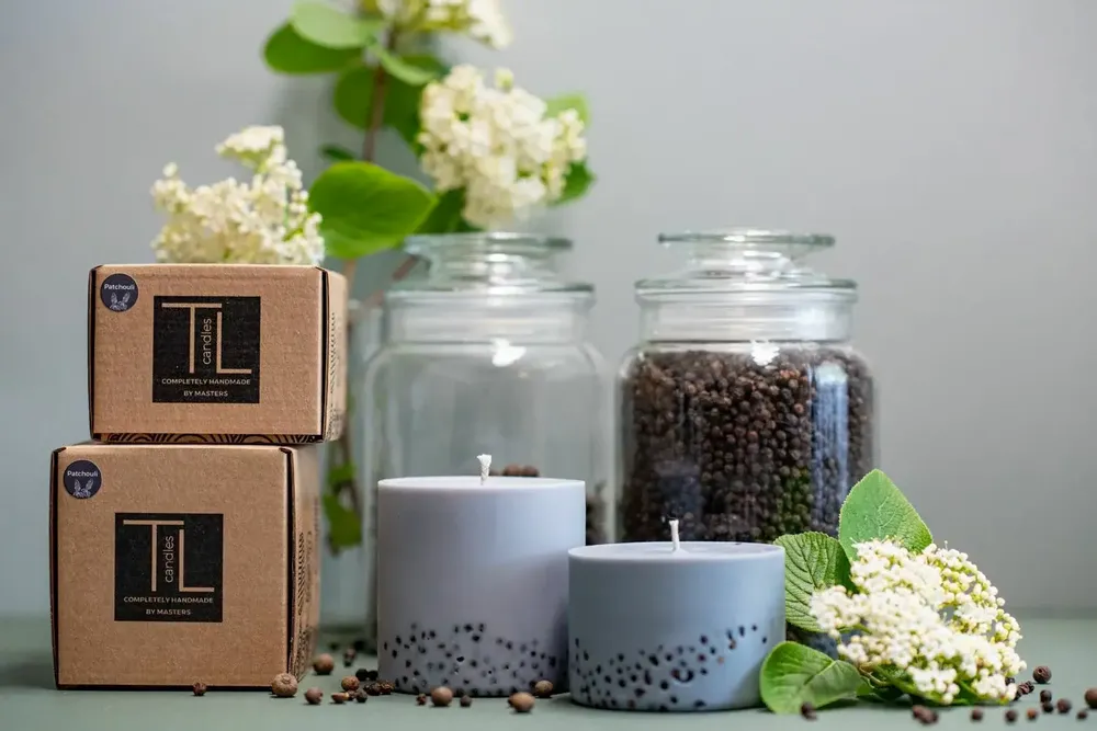 Bougies - Bougie au parfum de patchouli - TL CANDLES
