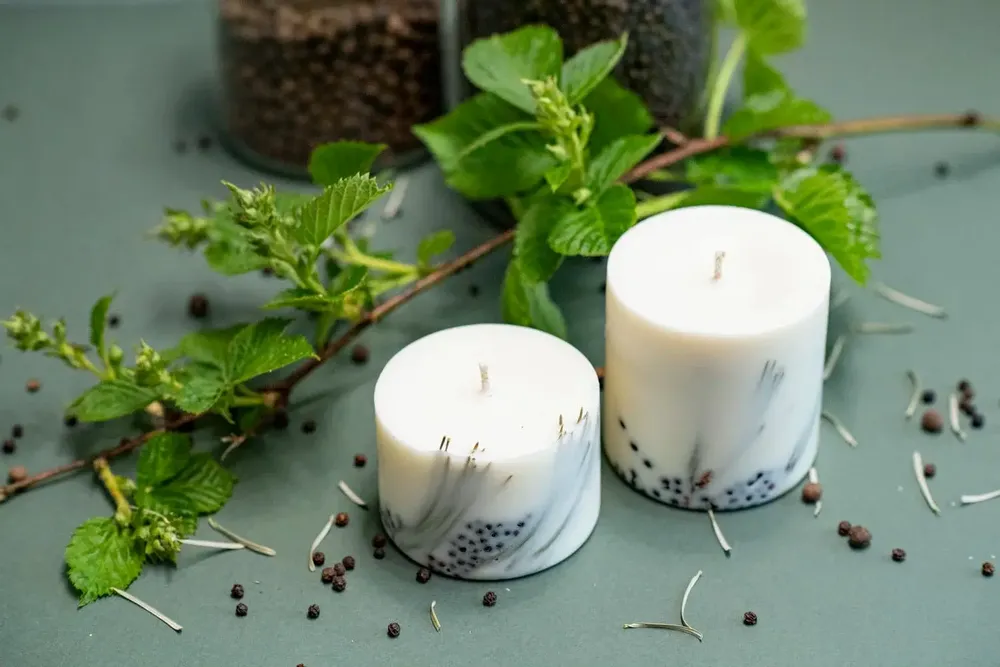 Candles - Candle with Juniper Scent - TL CANDLES