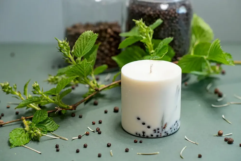 Candles - Candle with Juniper Scent - TL CANDLES