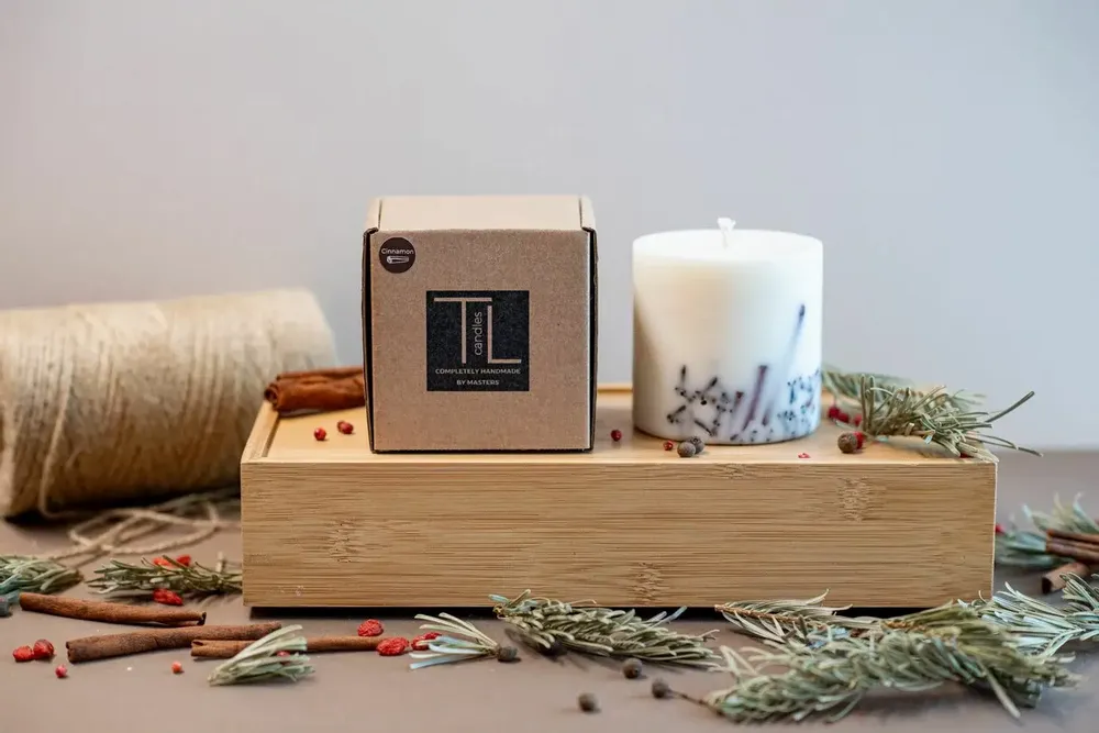 Bougies - Bougie au parfum de cannelle - TL CANDLES