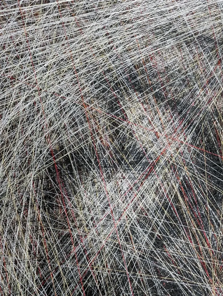 Cadeaux - Art textile / "Un Instant Inexprimé" / Portrait - ART NITKA