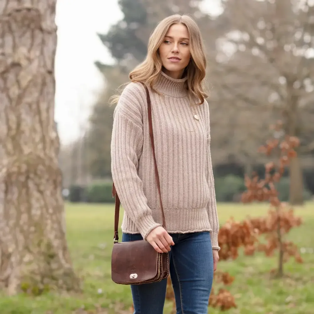 Sacs et cabas - Sac à bandoulière en cuir pour femme Kenitra - BERBER LEATHER