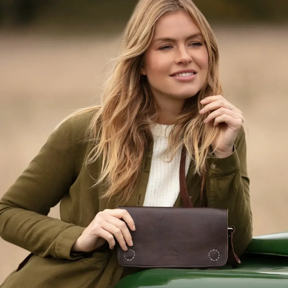 Bags and totes - Kenitra leather shoulder bag - magnetic closure - BERBER LEATHER