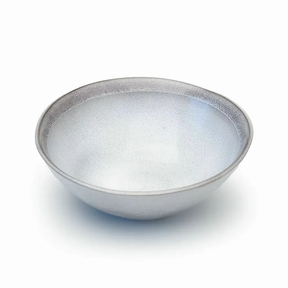 Platter and bowls - Plates MOON. Portuguese ceramics. Grey - SOWL