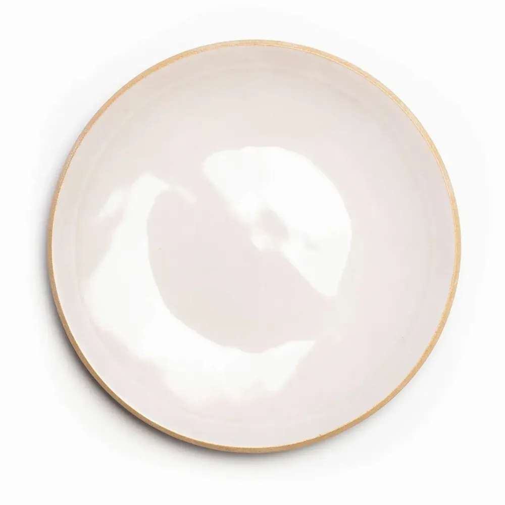 Plats et saladiers - Assiettes TWILIGHT. Céramiques portugaises. Ivoire - SOWL