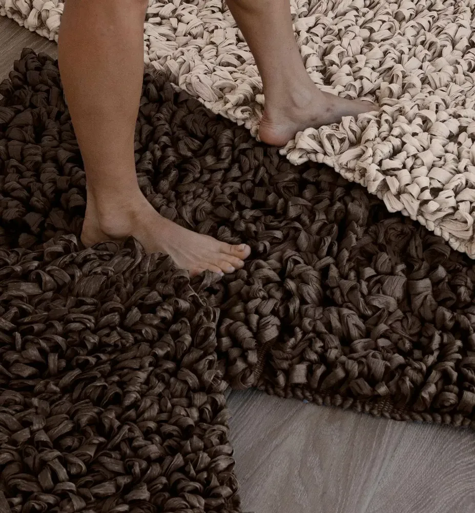 Tapis - Tapis Fait Main. Décoration Recyclée du Portugal. - SOWL
